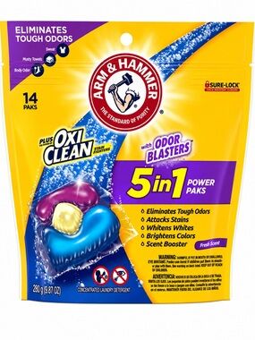 Arm & Hammer 5-in-1 Power Paks Laundry Detergent